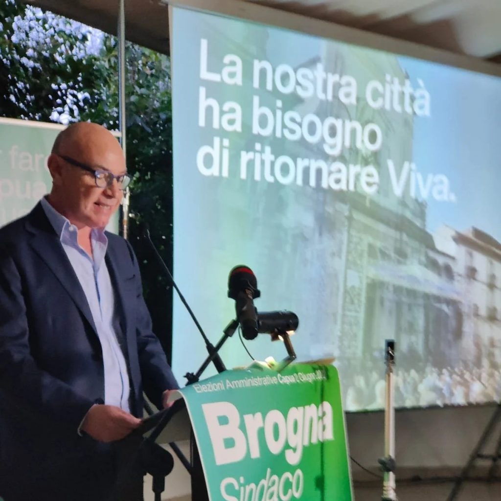 Brogna apre la campagna elettorale