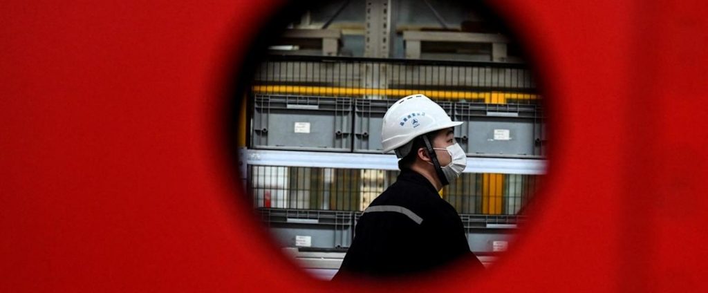 Crolla il pmi manifatturiero cinese, 47,4 punti ad aprile