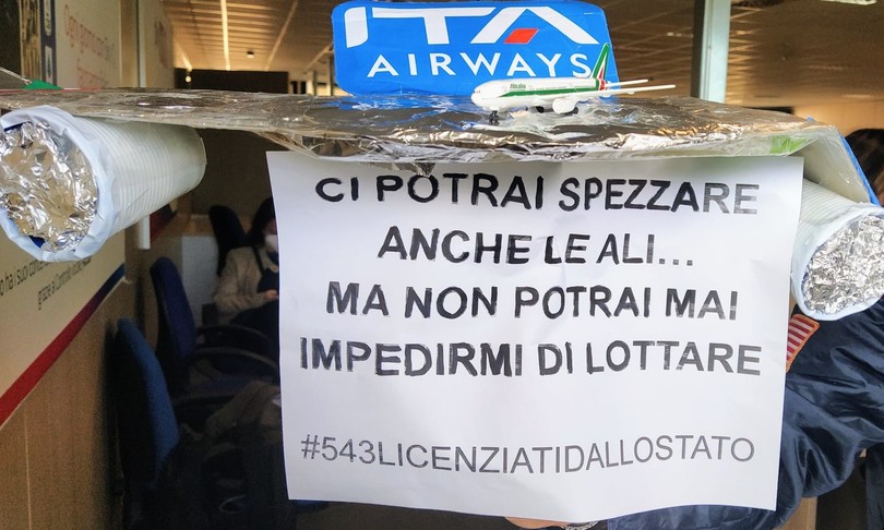 I giorni dell’ira contro Ita e Covisian, occupato il call center di Palermo