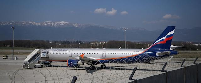 Il crollo del numero di passeggeri sui voli Aeroflot