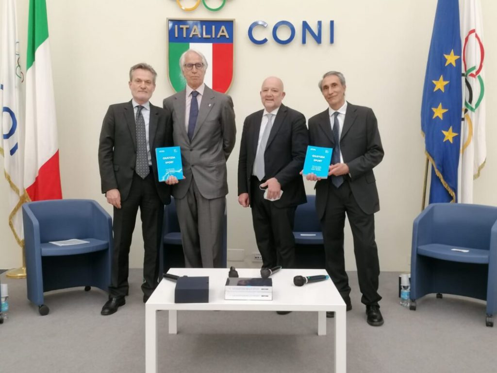 Presentato il libro “La Giustizia nello Sport” oggi al Coni
