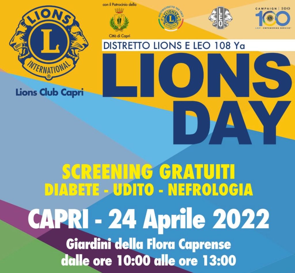 «Quelli del gilet giallo», giornata dedicata allo screening gratuito sull’isola azzurra