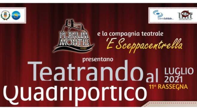 Al via la rassegna “Teatrando al Quadriportico”