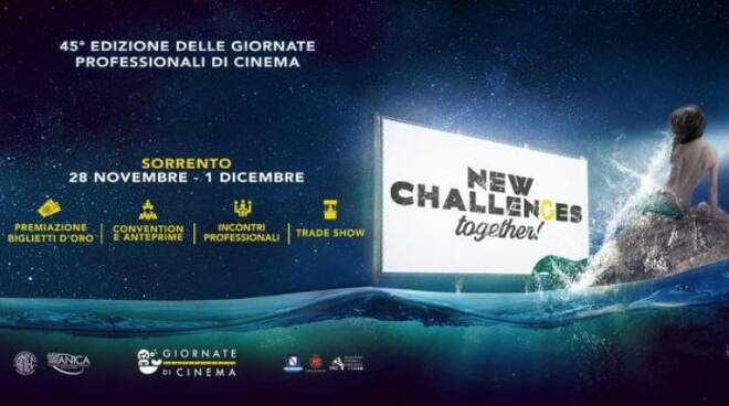 Al via le Giornate Professionali di Cinema “New Challenges, Together!”