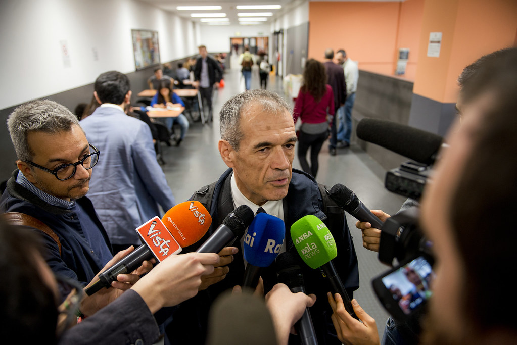 Cottarelli: “Lo spostamento di Goldman Sachs a Milano creebbe un indotto in ambito finanziario”
