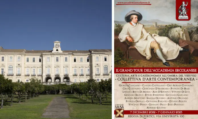 Alla Reggia di Portici la mostra di pittura contemporanea curata dall’Accademia Ercolanese