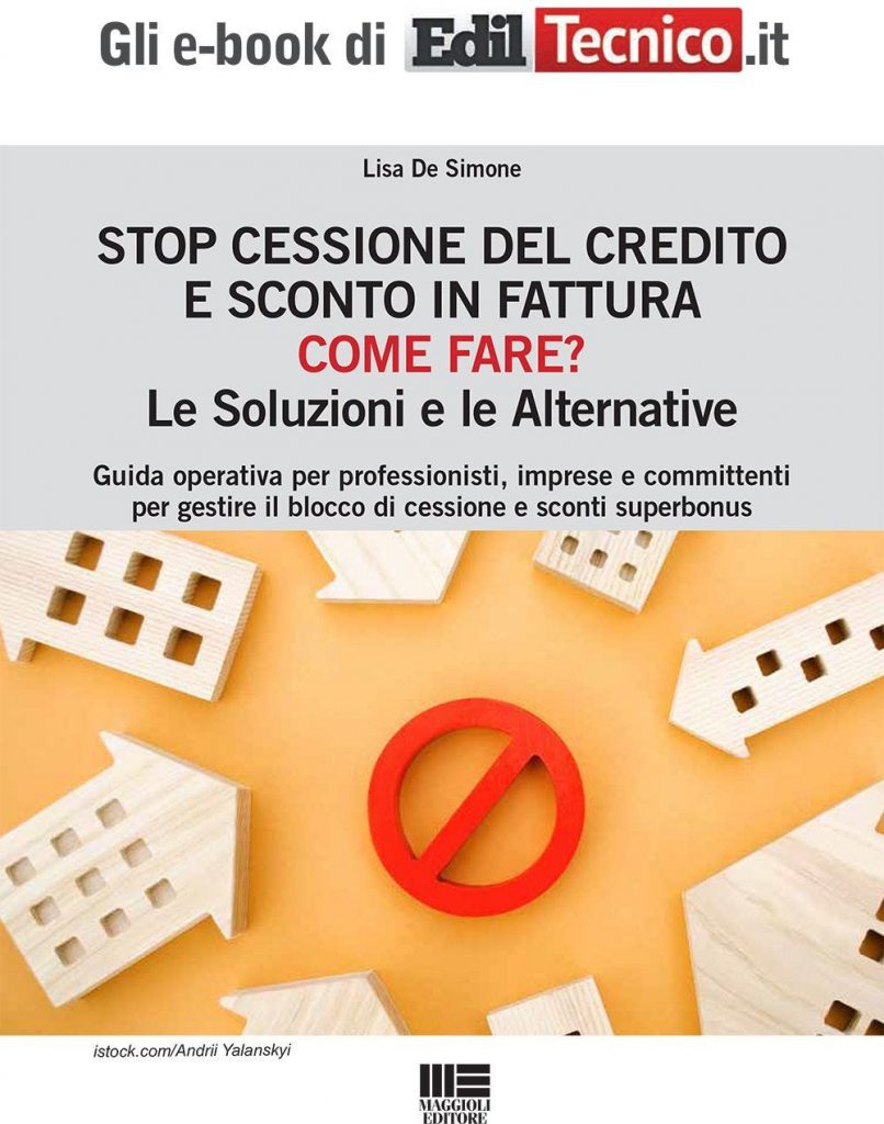 Cessione del credito e sconto in fattura per i bonus edilizi