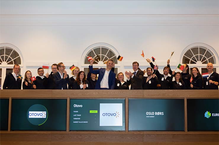 Otovo ha debuttato nella Stock Exchange della Borsa di Oslo