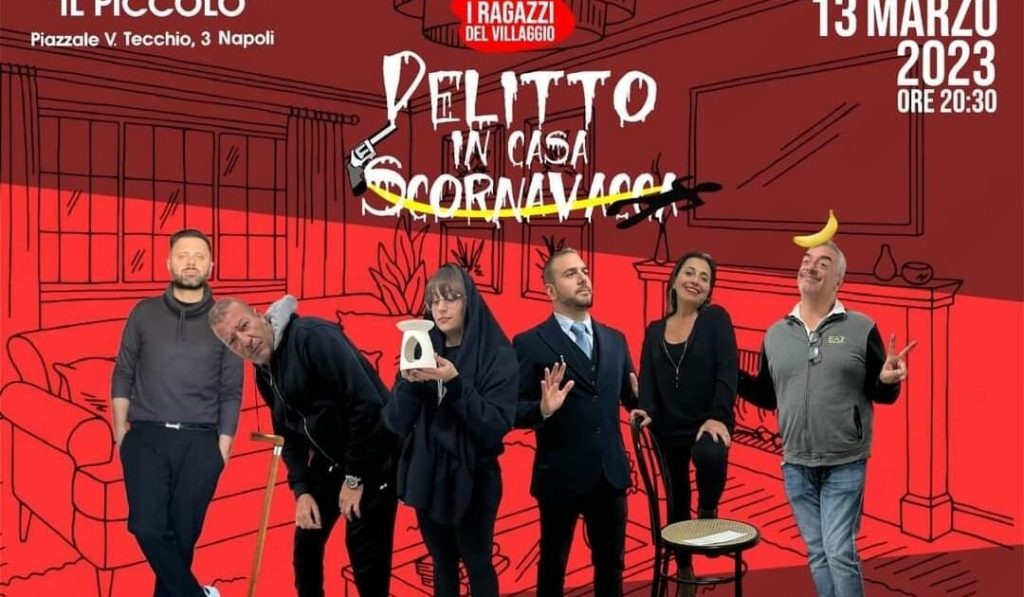 Al teatro Piccolo va in scena “Delitto in Casa Scornavacca”