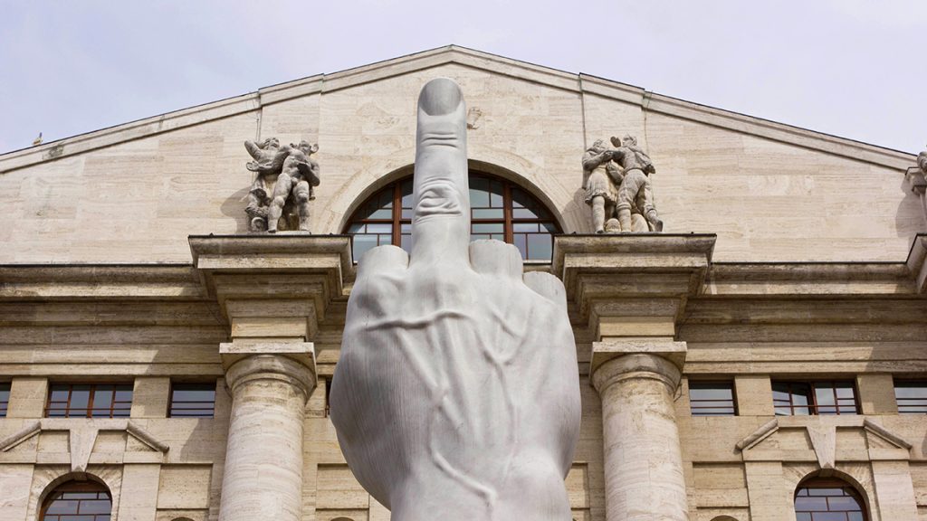 Borsa Milano, oggi Piazza Affari in ribasso: male le banche