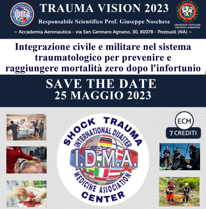 All’Accademia Aeronautica di Pozzuoli la sesta edizione del Trauma Vision