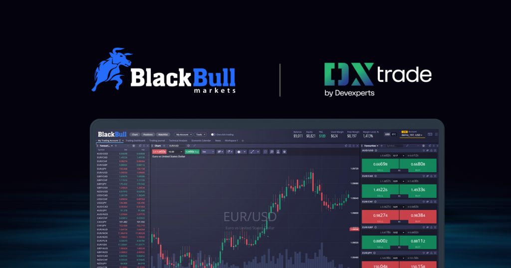 BlackBull Markets amplia la gamma di piattaforme di trading con DXtrade