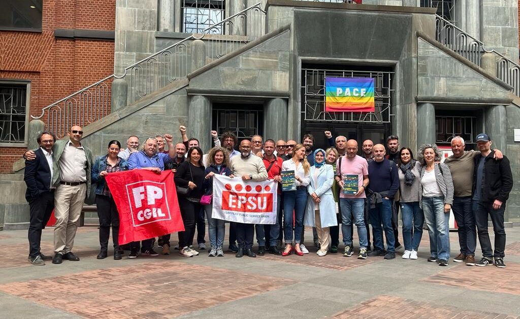 La gestione dei rifiuti in Europa, in Camera del Lavoro lo studio di EPSU