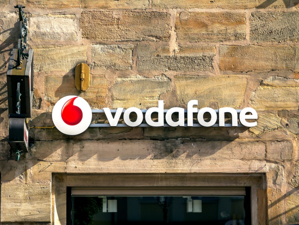 Le azioni Vodafone sprofondano in un colpo all’utile dell’intero anno