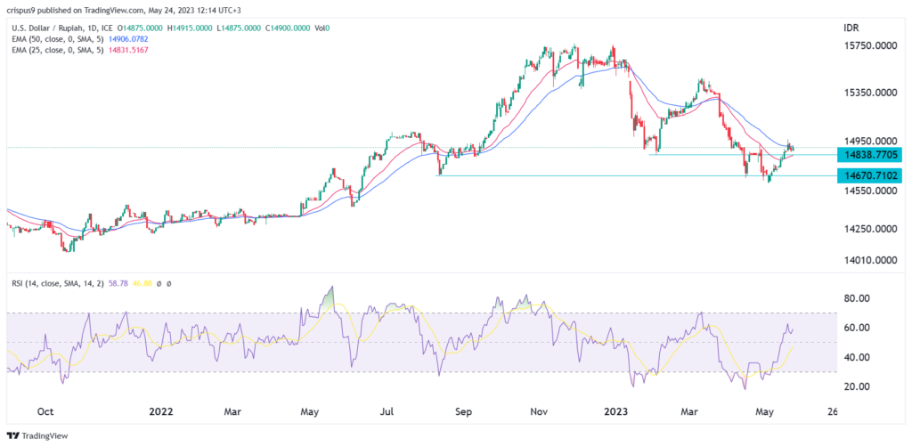 Previsioni USD/IDR prima della decisione della Bank of Indonesia