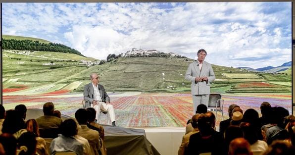 Brunello Cucinelli: «Così ricostruiremo Castelluccio di Norcia»