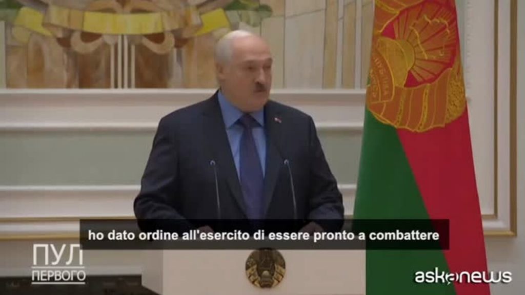 Lukashenko: ho dato ordine a esercito di essere pronto a combattere