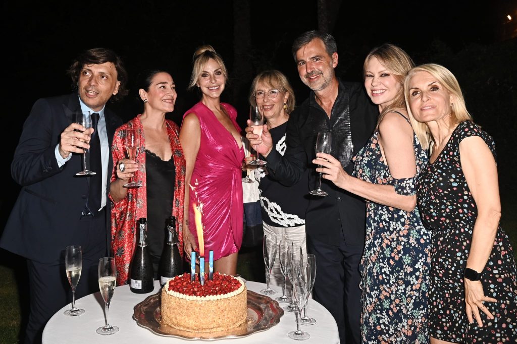 Compleanno romano per Beppe Convertini a Palazzo Brancaccio