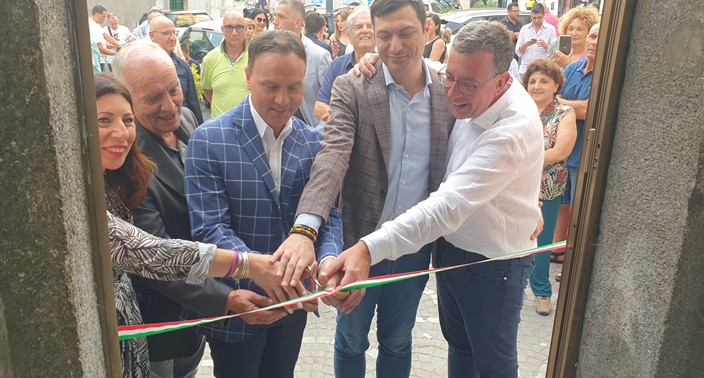 Inaugurata la nuova sede del Partito Democratico di “Brusciano”