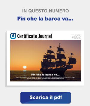 È uscito il Certificate Journal n.807