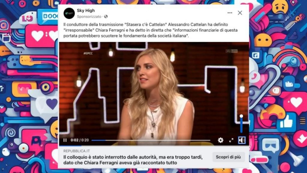 Chiara Ferragni consiglia su Facebook un modo per fare trading online, o forse no