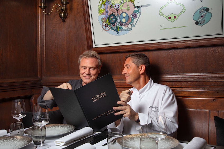Il debutto degli orologi nella ristorazione: F.P. Journe apre il suo primo locale