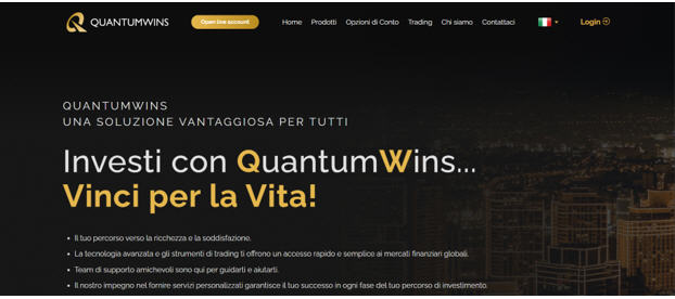 Recensione di QuantumWins.com Analisi delle Piattaforme e dei Conti