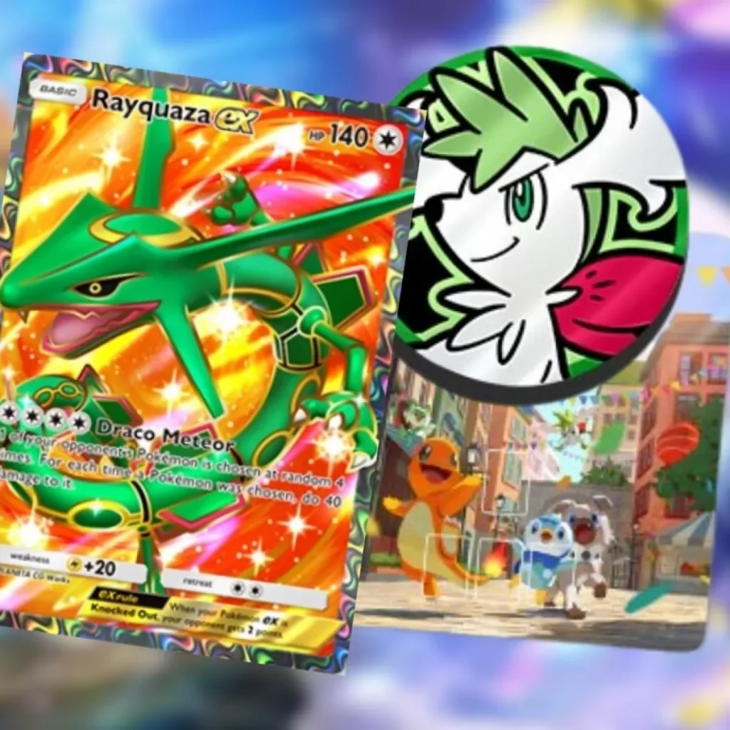 Pokemon Trading Card Game Pocket: come ottenere la carta promo rara Rayquaza Ex gratis